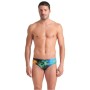 Плавки Arena Vibrant Swim Briefs 008940-550 чорний 90 (3468337526988)