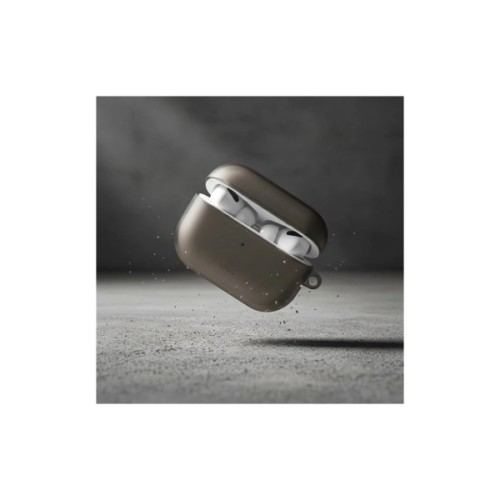 Чохол для навушників Uniq Glase AirPods Pro 2 gen Glossy Smoke (8886463683590)