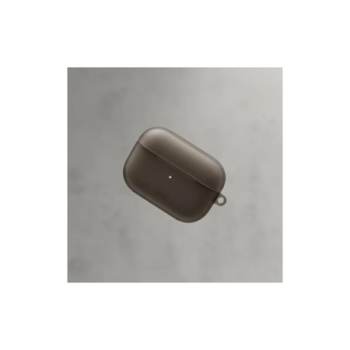 Чохол для навушників Uniq Glase AirPods Pro 2 gen Glossy Smoke (8886463683590)