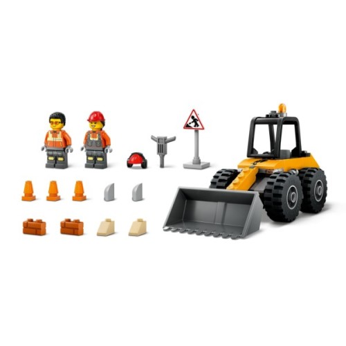 Конструктор LEGO City Жовтий будівельний автонавантажувач (60450)