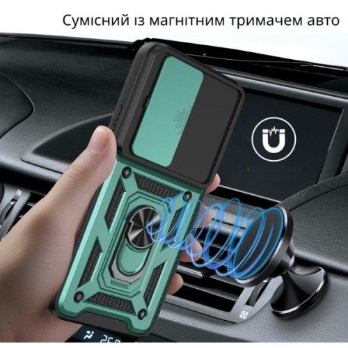 Чохол до мобільного телефона BeCover Military Xiaomi Redmi 15 5G (169mm) Global Dark Green (715777)