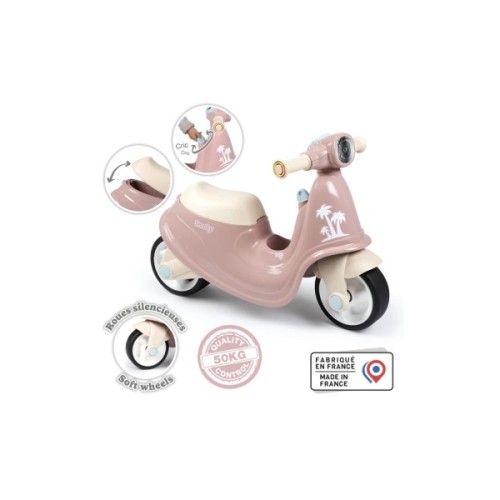 Біговел Smoby Toys рожевий 65x34x48 см (721008)