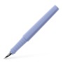 Ручка пір'яна Faber-Castell POLY Fountain Pen Pale Iris, колір корпусу фіолетовий, перо F (0,5 мм) (32996)