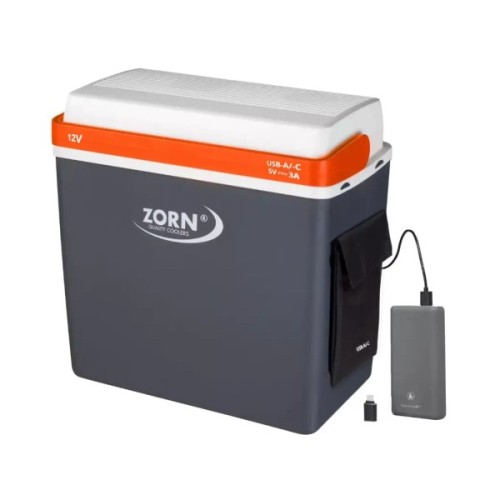 Автохолодильник Zorn Z-24 + USB 12 V сірий (4251702500954)