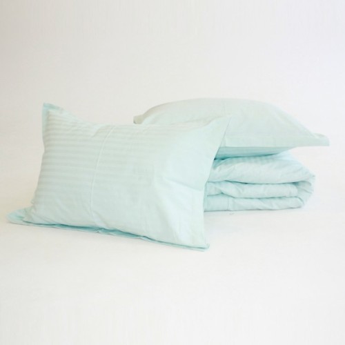 Постільна білизна MirSon Satin 30-0013Azure 160х220 Сімейний (2200005252437)