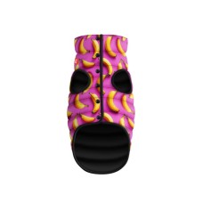 Курточка для тварин WAUDOG Clothes Банани на рожевому M 45 (408-4055)