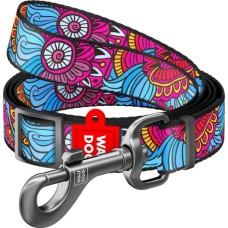Повідець для собак WAUDOG Nylon регульований "Літо" S Ш 15 мм (5359)