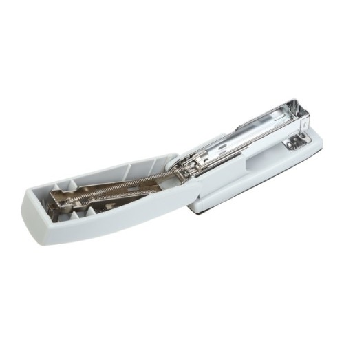 Степлер Buromax пластиковий, 20 аркушів, (скоби №24;26), 98 х 33 х 50 мм, сірий (BM.4200-09)