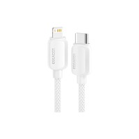 Дата кабель USB-C to Lightning 1.0m 20W white Essager (EXCTL-WL02-P)