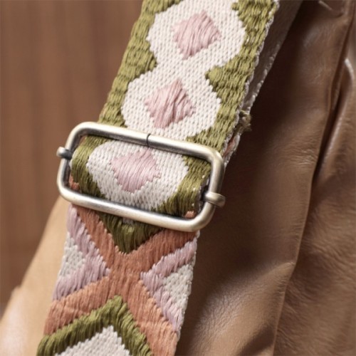 Сумка Vintage З екошкіри Світло-коричнева (22790)