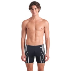 Плавки Arena Poseidonia Swim Mid Jammer 009091-501 чорний, білий 90 (3468337537274)