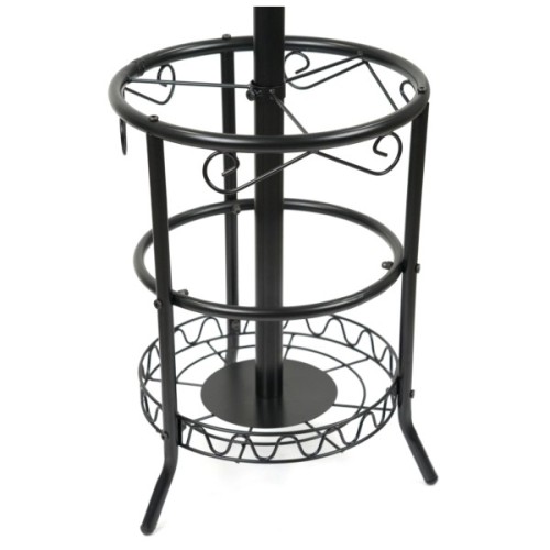 Вішалка підлогова Аклас Берест VKY-6033B 182x42 (Чорний) (00164099)