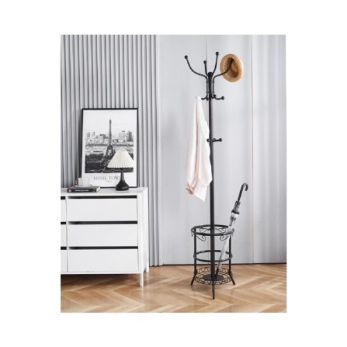 Вішалка підлогова Аклас Берест VKY-6033B 182x42 (Чорний) (00164099)