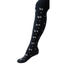Колготки дитячі UCS Socks з бантиками (M0C0301-2034-1G-black)