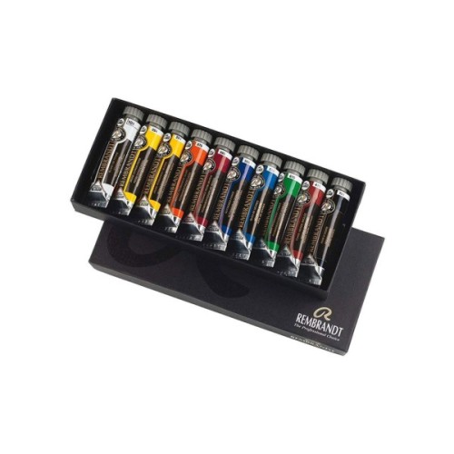 Олійні фарби Royal Talens Rembrandt 10 кольорів по 15 мл (8712079231316)