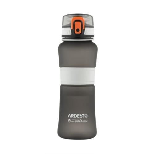 Пляшка для води Ardesto Balance 650мл чорний (AR2265BL)