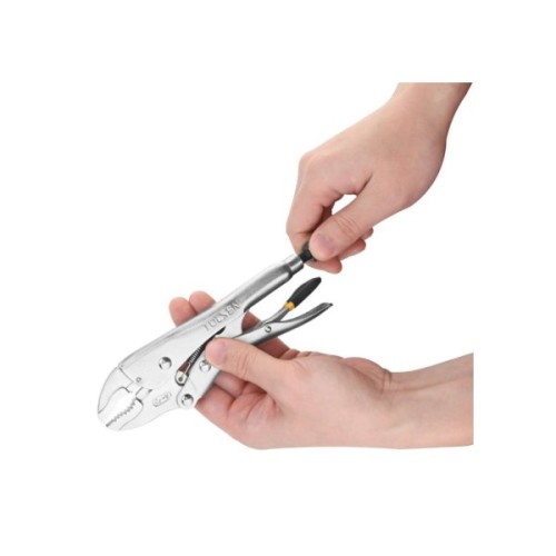 Кліщі Tolsen затискні 180 мм Профі (10380)