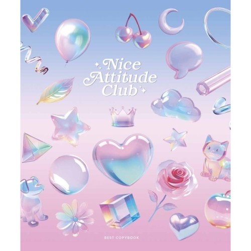 Зошит Школярик Star Nice Atitude Club 48 аркушів клітинка (048-3525K)
