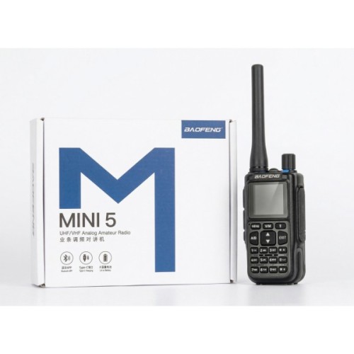 Портативна рація Baofeng UV-5R_MINI_Grey_Single