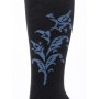 Колготки дитячі BNM з квітами (M0C0301-1215-5G-darkgray)