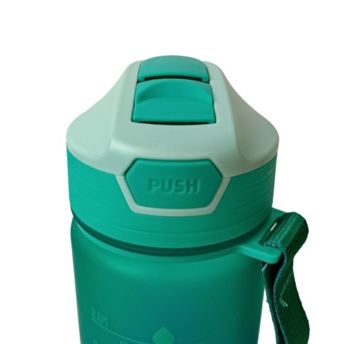 Пляшка для води Gusto Went зелено-фіолетова 600 мл (GT-699015-600)