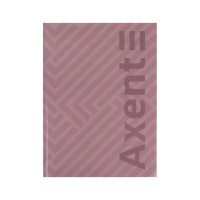 Книга записна Axent A4 Pattern, 96 аркушів клітинка, рожевий (8425-4-A)