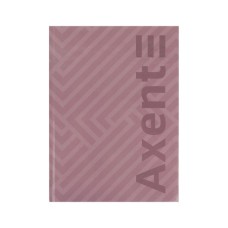 Книга записна Axent A4 Pattern, 96 аркушів клітинка, рожевий (8425-4-A)