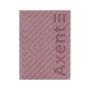 Книга записна Axent A4 Pattern, 96 аркушів клітинка, рожевий (8425-4-A)