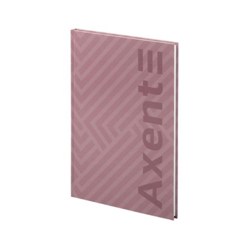 Книга записна Axent A4 Pattern, 96 аркушів клітинка, рожевий (8425-4-A)