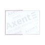 Книга записна Axent A4 Pattern, 96 аркушів клітинка, рожевий (8425-4-A)