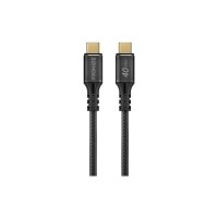 Дата кабель USB-C to USB-C 2.0m Promate (powerbolt240-2m.black)