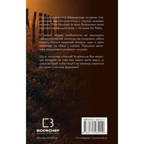 Книга День попелу - Жан-Крістоф Ґранже BookChef (9786175484210)