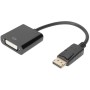 Перехідник DisplayPort M to DVI F 0.15m Full HD Digitus (AK-340401-001-S)