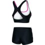 Купальник Aqua Speed Fiona 348-19 чорний, рожевий 36 (5908217664563)
