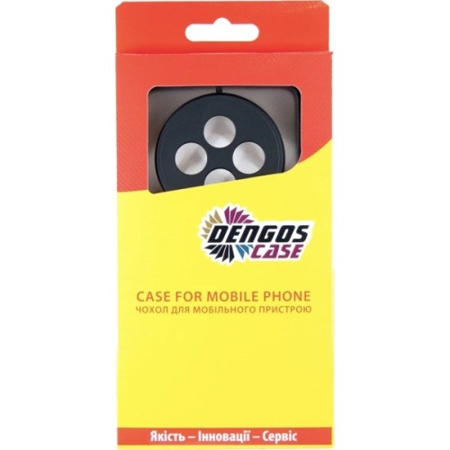 Чохол до мобільного телефона Dengos Oppo Reno12 F 4G Case Matte + Glass (Black) (DG-KM-157)
