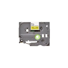 Стрічка для принтера етикеток UKRMARK B-S-T621P-BK/YE, сумісна з TZES621, 9мм х 8м. black on yellow (900606)