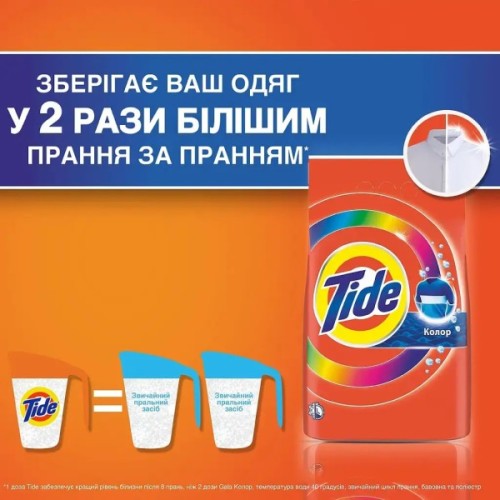 Пральний порошок Tide Color 900 г (8006530172158)