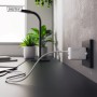 Зарядний пристрій Digitus 1xUSB-C + 1xUSB PD45W GaN white (DA-10302)