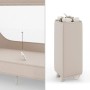 Дитячий манеж Kinderkraft с пеленатором Leody Up Beige (5902533930128)