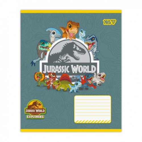 Зошит Yes Jurassic World Dino А5 12 аркушів лінія (768712)