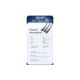 Дата кабель USB 2.0 AM to Lightning + Micro 5P + Type-C 1.2m 66W black Essager (EXCMTL-XJ01)