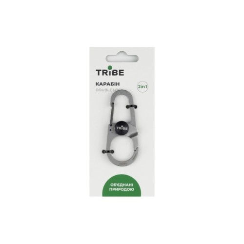 Карабін туристичний Tribe Double Lock (T-LB-0006-metal)