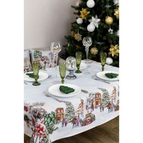 Скатертина Прованс гобеленова VILLAGE 135х350 см (4823093452855)