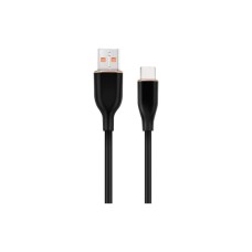 Дата кабель USB 2.0 AM to USB-C 1.5m 2.1A Cablexpert (CC-USB2S-AMCM-1.5M-BK)