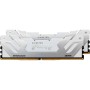 Модуль пам'яті для комп'ютера DDR5 48GB (2x24GB) 8400 MHz Renegade White XMP Kingston Fury (ex.HyperX) (KF584CU40RWK2-48)