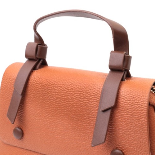 Сумка Vintage З натуральної шкіри Руда (22669)