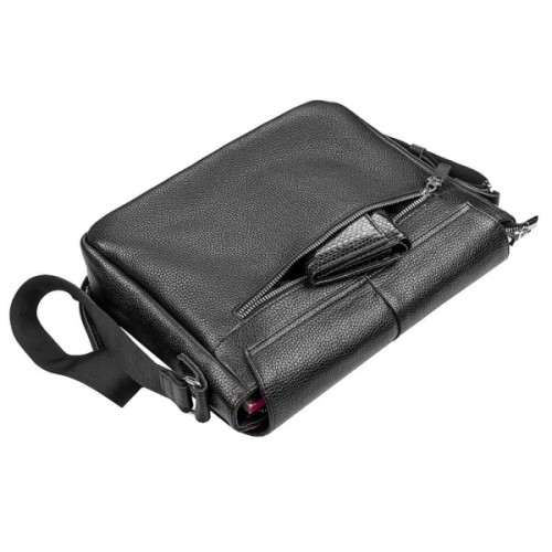 Сумка Shvigel Шкіряна Чорна (11131)