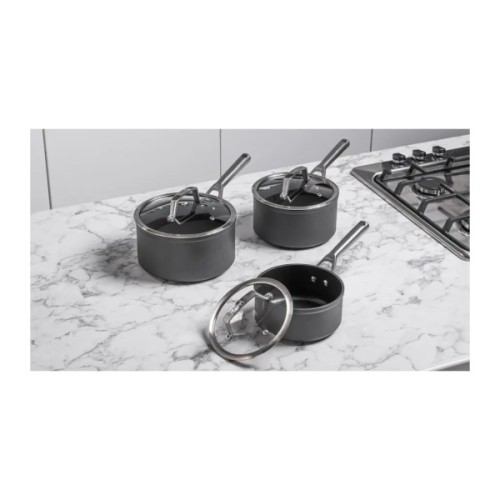 Набір посуду Ninja 3 предмети із нержавіючої сталі з кришками (C63000EU)