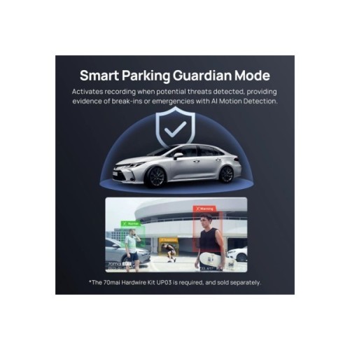 Відеореєстратор Xiaomi 70mai Dash Cam 4K A810S-2 Set (1182548)