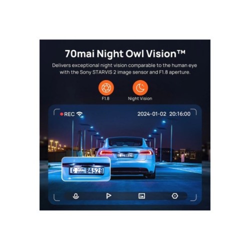 Відеореєстратор Xiaomi 70mai Dash Cam 4K A810S-2 Set (1182548)